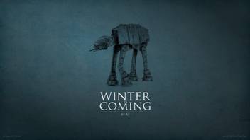 Ashd Wall Poster House Stark Star Wars At At Game Of Thrones