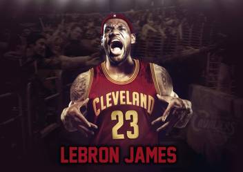 Aabhaas Lebron James Wall Poster Fine Art Print Sports Posters