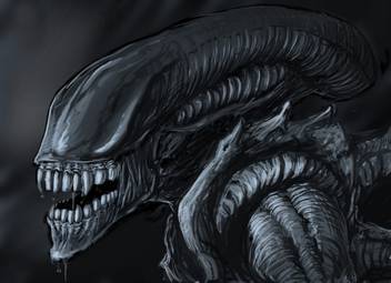 Akhuratha Wall Poster Artwork Xenomorph Alien Movie Paper Print Gaming Posters In India Buy Art Film Design Movie Music Nature And Educational Paintings Wallpapers At Flipkart Com