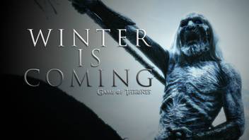 Belucky Wall Poster Game Of Thrones Winter Is Coming White Walkers