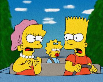 Tv Show The Simpsons Bart Simpson Maggie Simpson Lisa Simpson Hd