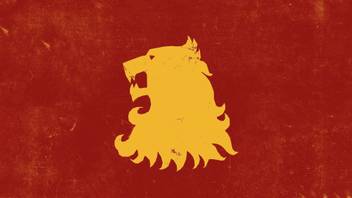 Belucky Wall Poster Lion Animals Game Of Thrones House Targaryen