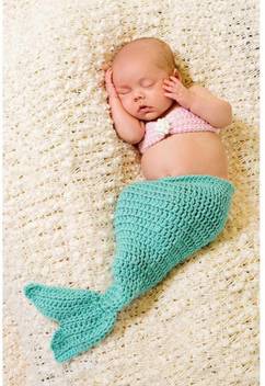Athah Fine Quality Poster Newborn Baby Girl With Turquoise And