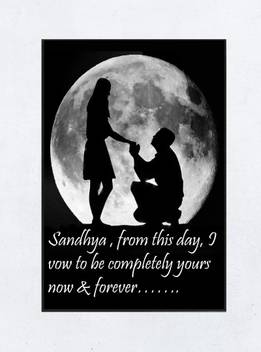 Akhuratha Wall Poster Sandhyaloveq Sandhya Romantic Love Quotes