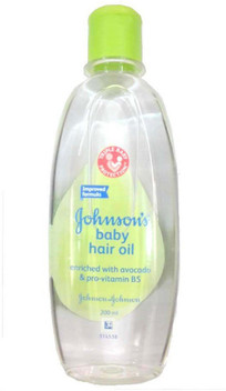 johnson baby oil for baby hair