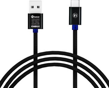 Inbase Type C Usb To Usb Cable 2 1a Output 1 2mtr Premium Turbo Real Nylon Fiber Smart Charging Data Sync Cable Blue 1 2 M Micro Usb Cable Inbase Flipkart Com