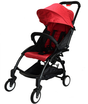 one hand folding stroller