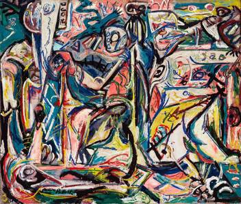 Jackson Pollock 5 By Jackson Pollock Top 10 Jackson Pollock