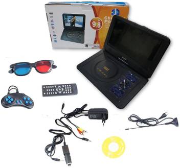 Ibs 9 8 Inch Hd Children Kids Dvd Game Learning Player Portable Tv