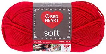 Coats Yarn Red Heart Soft Yarn Cherry Red Red Heart Soft Yarn Cherry Red Shop For Coats Yarn Products In India Flipkart Com