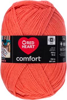 Coats Yarn Red Heart Comfort Yarn Papaya Red Heart Comfort Yarn Papaya Shop For Coats Yarn Products In India Flipkart Com