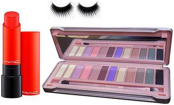 M A C Liptensity Lipstick Eyelashes Multi Color Eyeshadow Palette Price In India Buy M A C Liptensity Lipstick Eyelashes Multi Color Eyeshadow Palette Online At Flipkart Com Metal palette pro m paletka smennaya pustaya. flipkart
