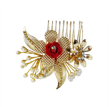 girls gold hair accessories