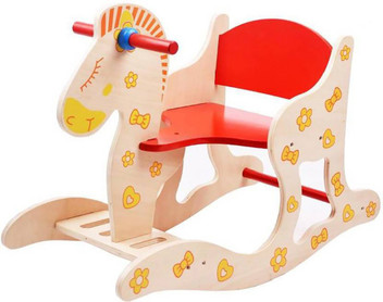 baby rocking horse with seat