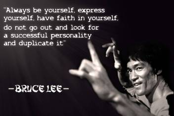 bruce lee be water quote phone