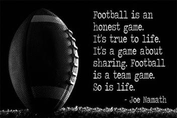 Pl Footboll Is An Honest Game Wall Poster 13 19 Inches Matte