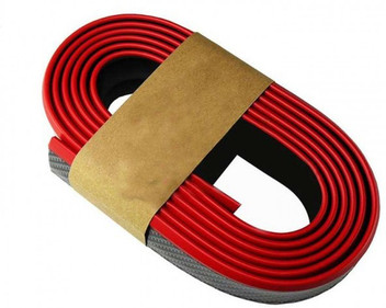 Samurai Blue Car Body Kit Bumper Lip Edge Decorative
