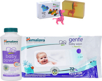 baby powder on sheets