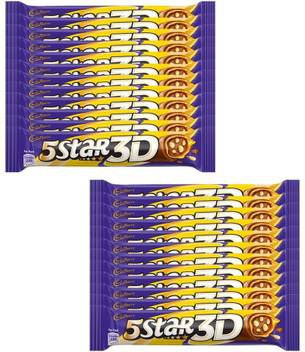 Cadbury 5 Star 3d Chocolate Bar 45g Pack Of 24 Bars Price In