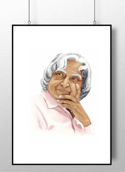 Dr APJ Abdul kalam Fine Art Print - Peacockride posters - Religious posters  in India - Buy art, film, design, movie, music, nature and educational  paintings/wallpapers at Flipkart.com