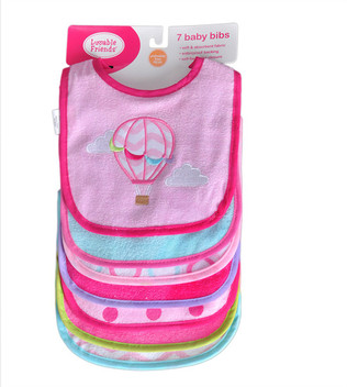 bibs with waterproof backing