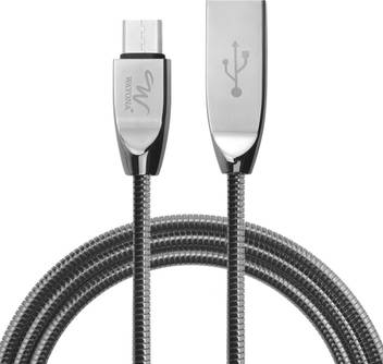 Wayona Metal Spring Type C Fast Charging Cable And Data Sync Cable 2 4 A 1 M Usb Type C Cable Wayona Flipkart Com