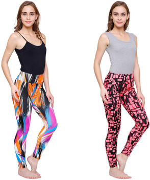 printed leggings online flipkart