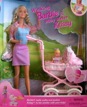 barbie walking