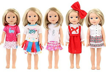 Pink Sporty Sneakers Fits Wellie Wishers 14 5 American Girl