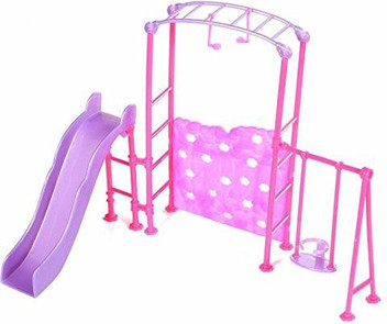 doll house with slide