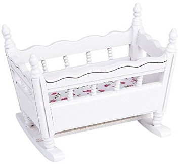 miniature baby crib