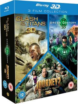 3d Movies Collection Clash Of The Titans Green Lantern