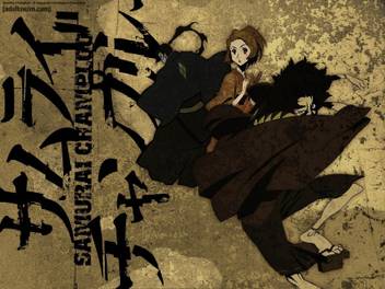 Akhuratha Anime Fuu Kasumi Jin Mugen Samurai Champloo Wall Poster