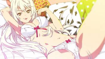 Ashd Anime Anime Monogatari Series Hot Pants Big Boobs Underwear