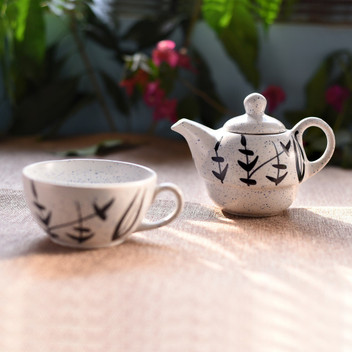 ceramic tea pot set