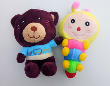 caterpillar teddy bear