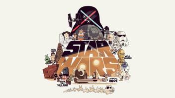 Ad Star Wars Episode Iv A New Hope Wall Poster 13 19 Inches Paper
