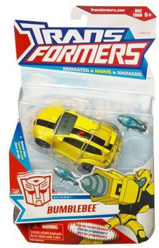 transformers animated bumblebee toys