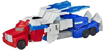 transformers robots in disguise power surge optimus prime and aerobolt
