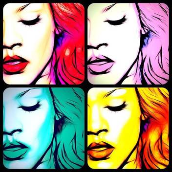 Rihanna Pop Art Music Poster Posters For Home Office Fine Art Print Music Pop Art Personalities Posters In India Buy Art Film Design Movie Music Nature And