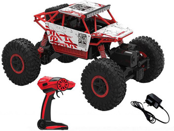 red remote control monster truck