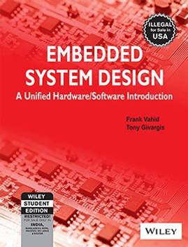 Embedded System Design A Unified Hardware Software Introduction A Unified Hardware Software Introduction 3rd Edition Buy Embedded System Design A Unified Hardware Software Introduction A