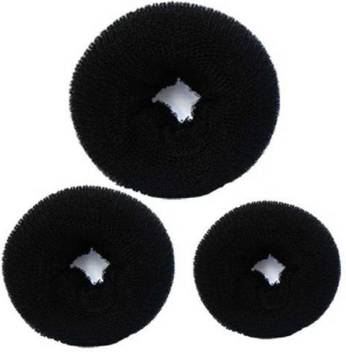 Majik Salon Accessories Hair Donut Bun Maker Hair Accessory Set