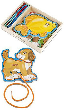 melissa & doug lace and trace activity set