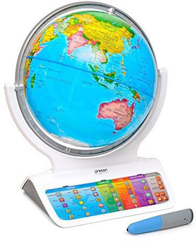 edu science interactive globe with smart pen
