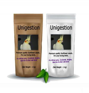 Unigestion Parrots And Budgies Special Sunflower Seeds 1 Kgs 1 Kg 2x0 5 Kg Dry New Born Young Adult Bird Food Price In India Buy Unigestion Parrots And Budgies Special Sunflower Seeds