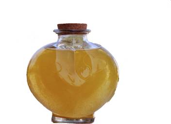 Satyam Kraft Glass Decoration Storage Jar Bottle With Wooden Cork