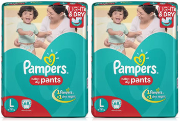 pampers large flipkart