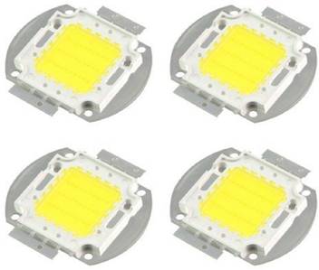 techwiz 4 pics 20w white high power led smd bead chips bulb light lamp dc 12v light electronic hobby kit