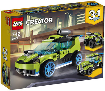 lego rocket car